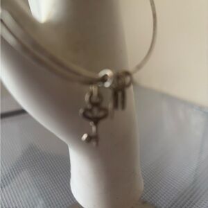 Alex & Ani Silver Charm Bracelet